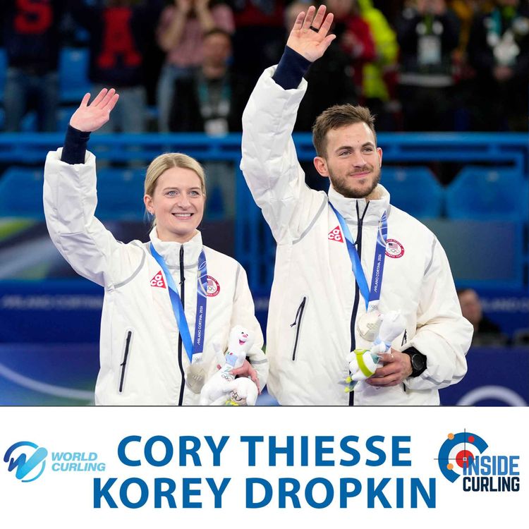 cover art for Silver Medalists Cory Thiesse and Korey Dropkin are In the House!