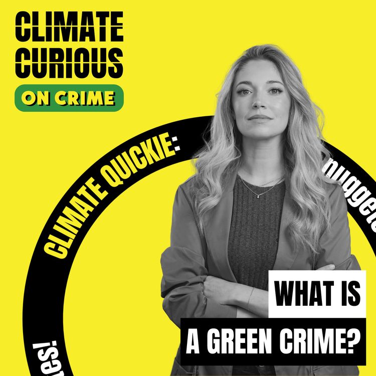 cover art for What is a green crime? With Dr. Julia Shaw