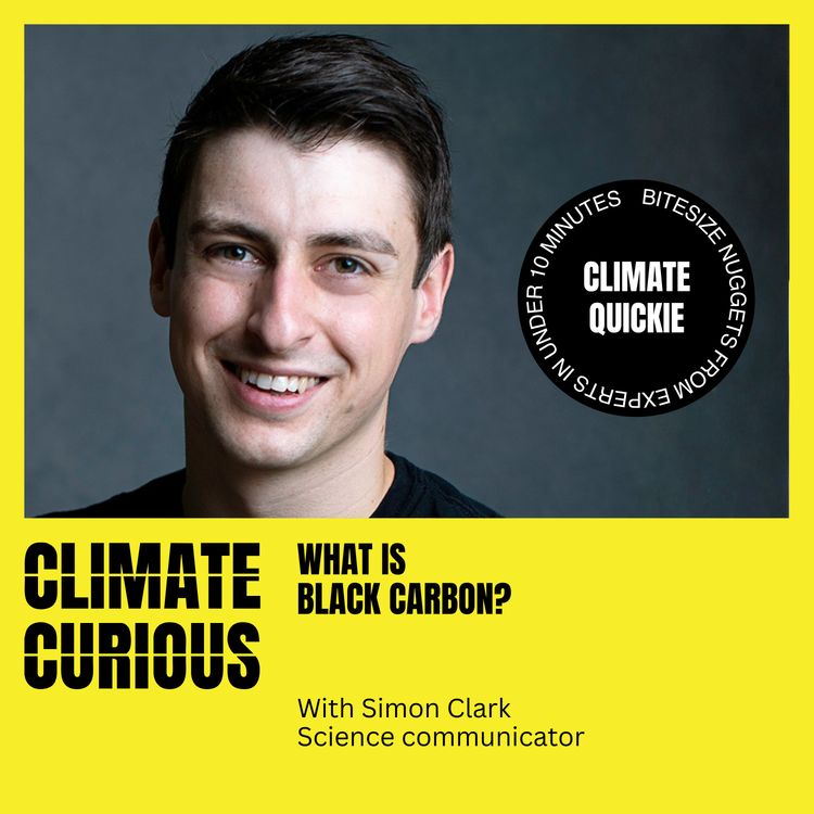 cover art for What is black carbon? With science communicator & YouTuber, Simon Clark