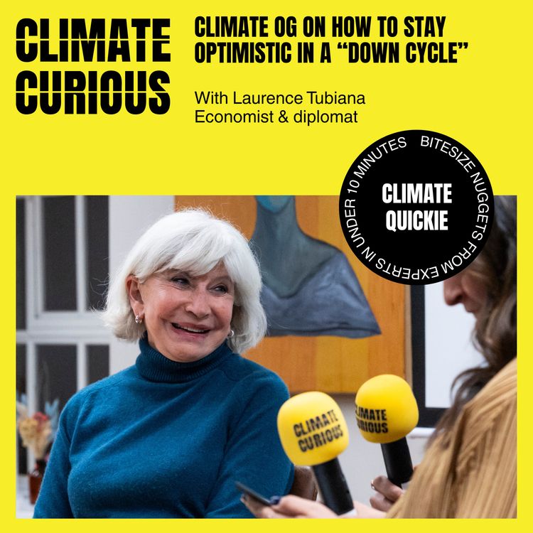 cover art for Climate OG on how to stay optimistic in a “down cycle” 