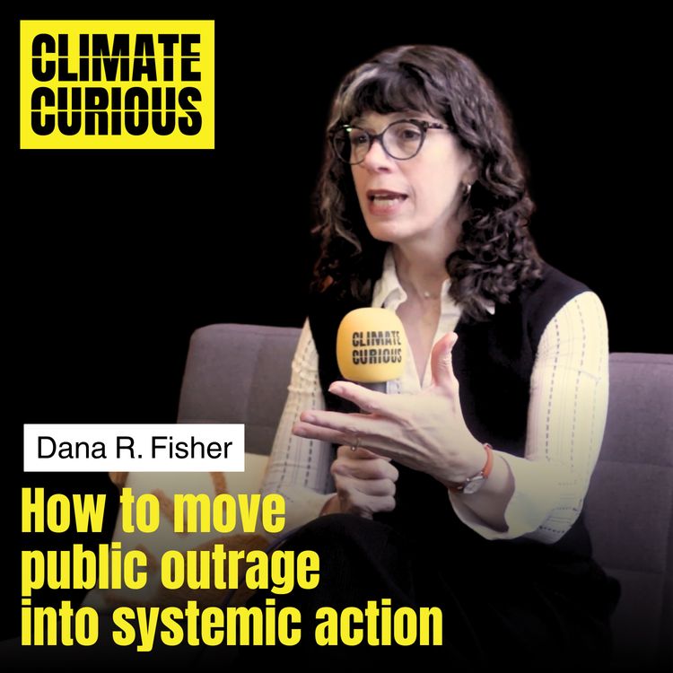 cover art for How to move public outrage into systemic action, with Dana R. Fisher