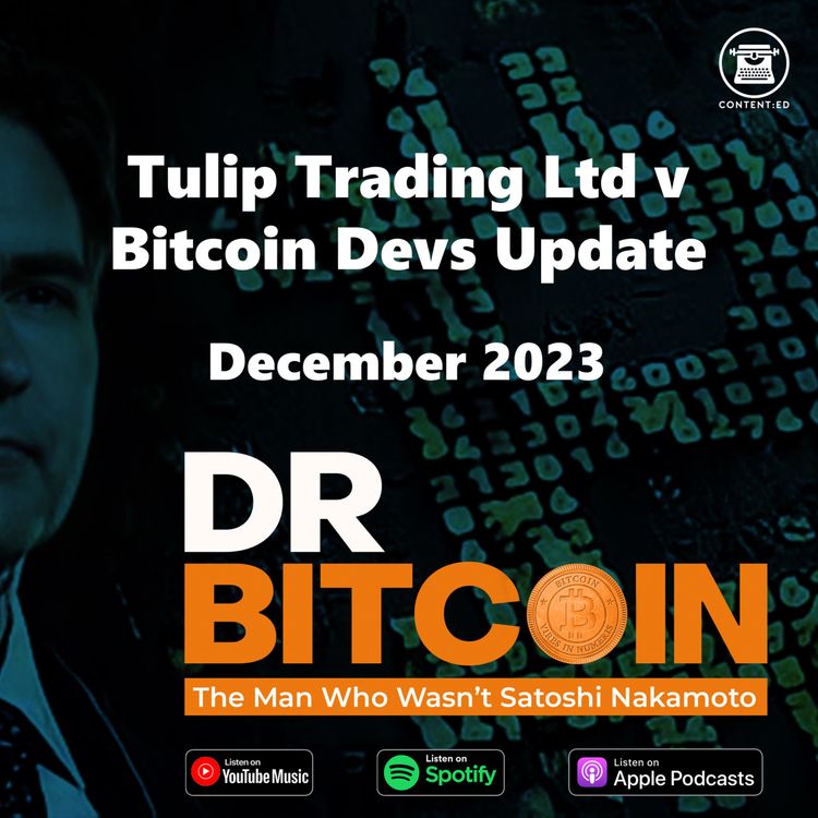 cover art for Tulip Trading Ltd v Bitcoin Devs Update