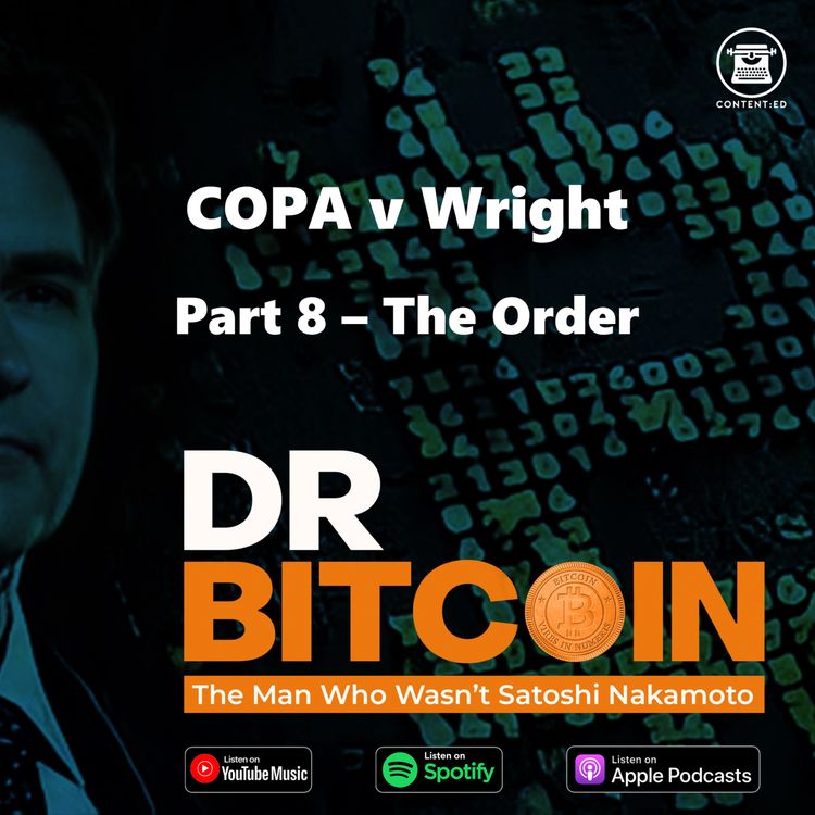 cover art for COPA v Wright - Part 8