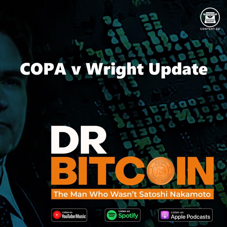 cover art for COPA v Wright Update (Nov 2024)