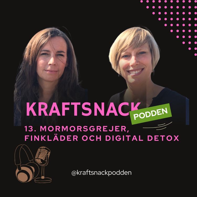 cover art for 13. Mormorsgrejer, finkläder och digital detox