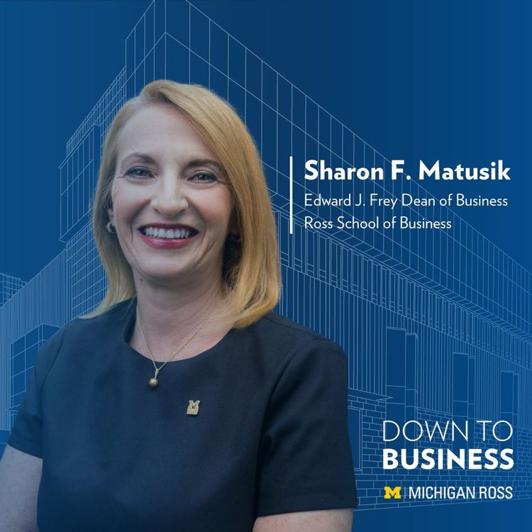 cover art for Introducing: Down to Business With Dean Sharon Matusik