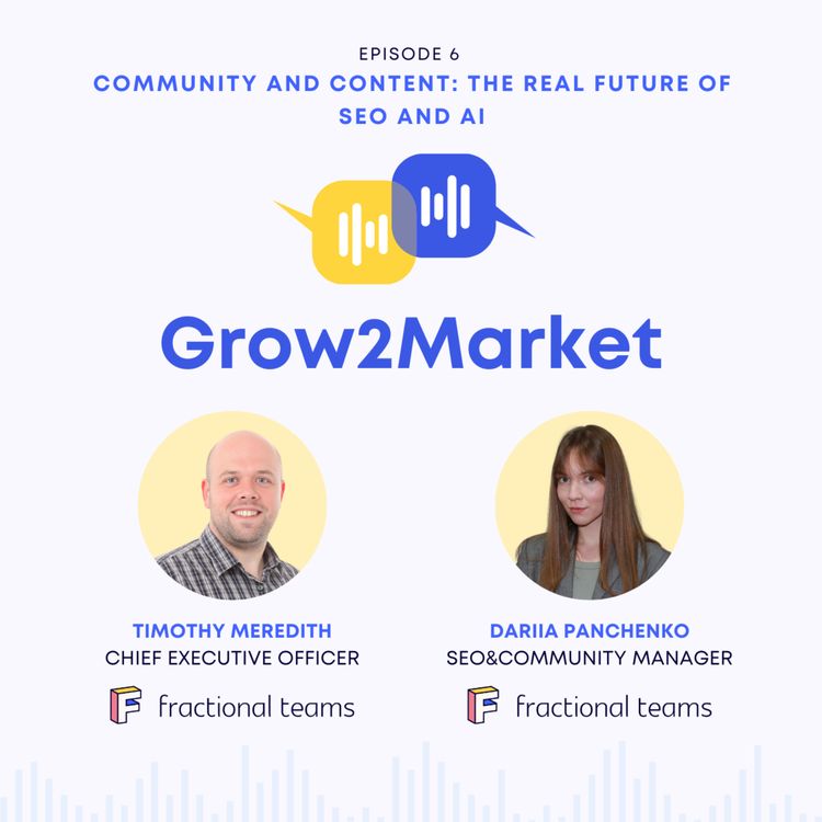 cover art for Community and Content: The Real Future of SEO and AI 