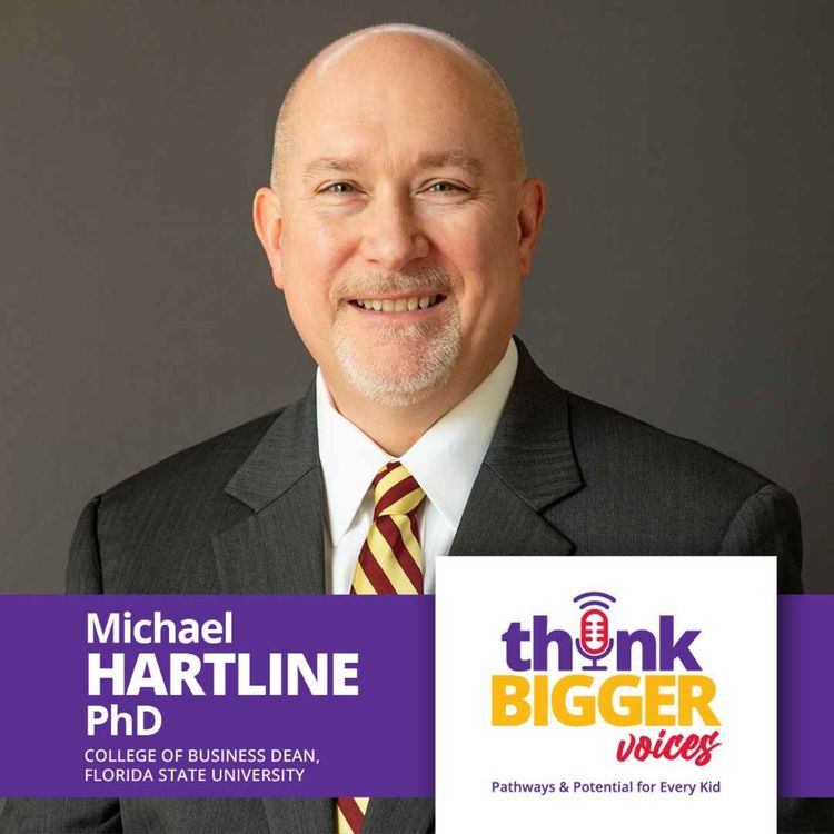 cover art for S1 E10: You Belong Here: Helping First-Generation College Students Beyond Academics (Dean Michael Hartline, FSU)