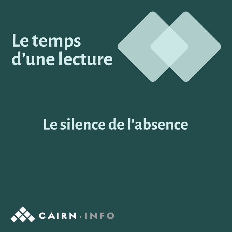 cover art for Le silence de l'absence 