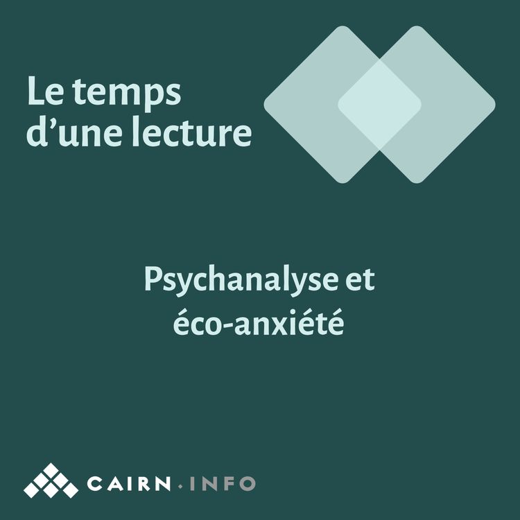 cover art for Psychanalyse et éco-anxiété