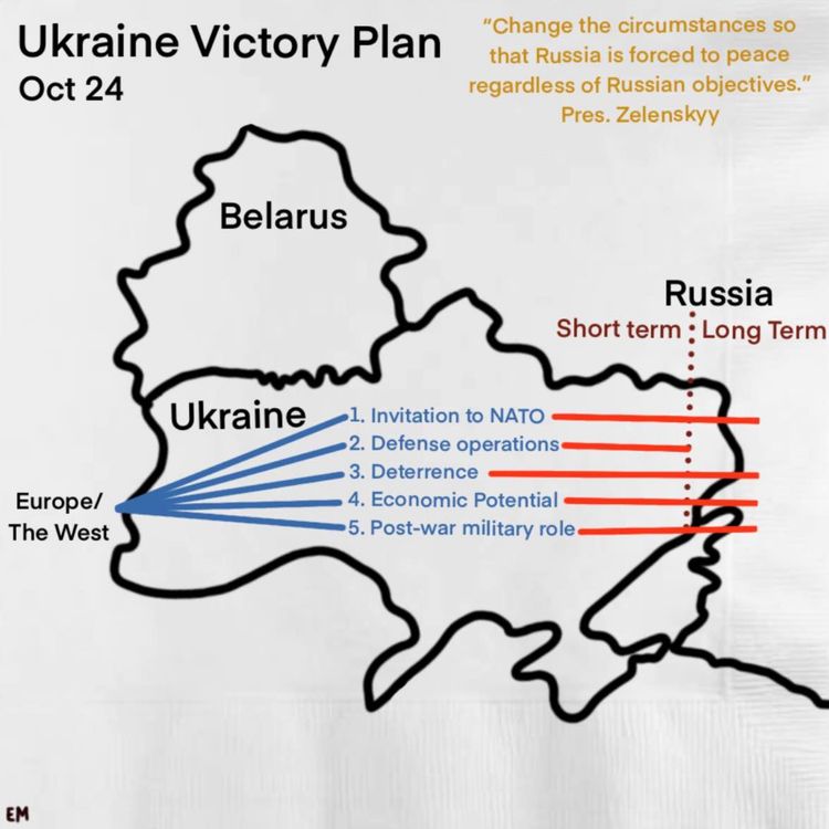 cover art for E.005 Review of Ukraine's Victory Plan