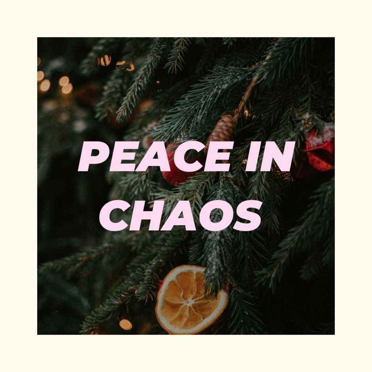 cover art for PEACE IN CHAOS | DAVID SMITH | DECEMBER 20, 2025