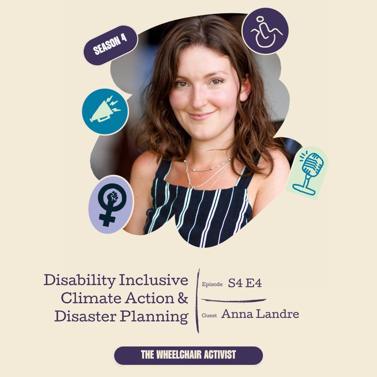 cover art for Disability Inclusive Climate Action & Disaster Planning with Anna Landre