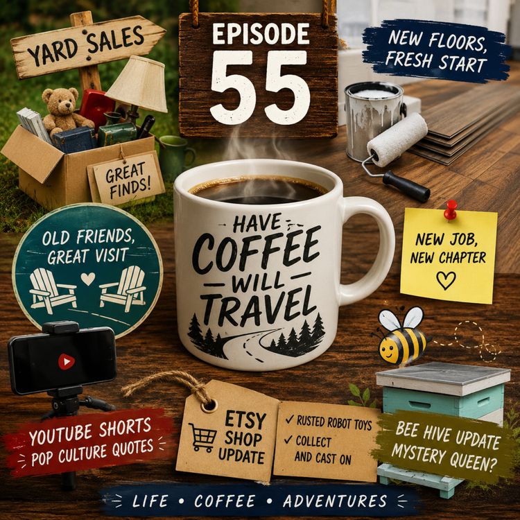 cover art for Yard Sales, Spider-Man, Old Friends & A Bee Hive Mystery