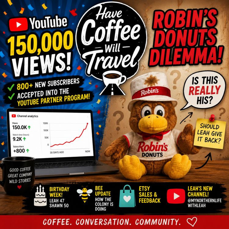 cover art for We Went Viral… And Now We Have a Robin’s Donuts Dilemma!