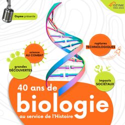 cover art for 40 ans de biologie au service de l’Histoire