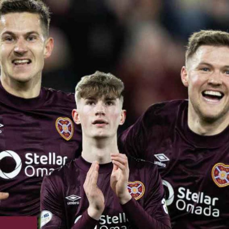 cover art for Path to cup glory becomes clear as Hearts star's rise reaches major high