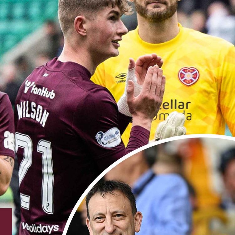 cover art for Hearts season review part one and Tony Bloom's big numbers