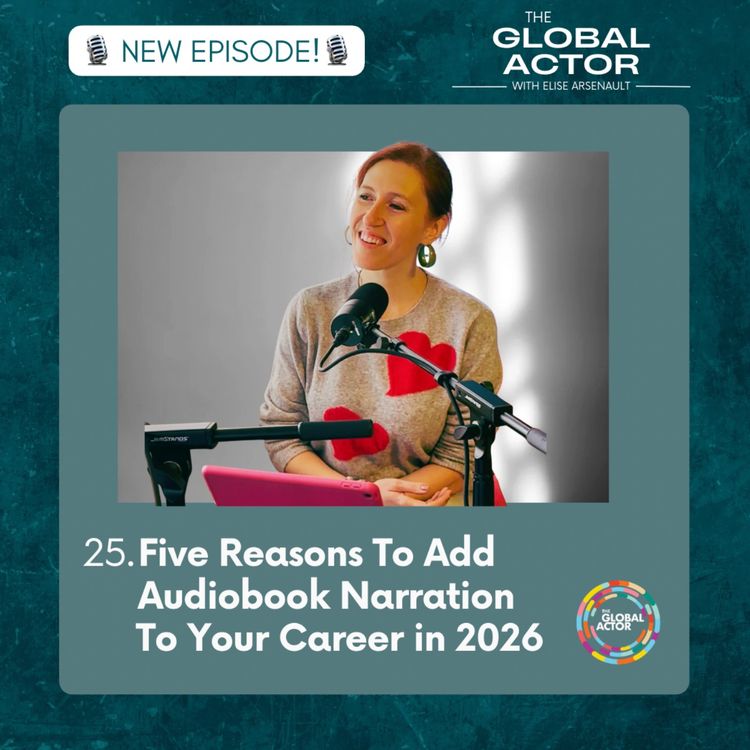 cover art for 25. Five Reasons To Add Audiobook Narration To Your Creative Career in 2026
