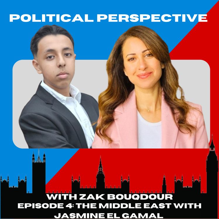 cover art for The Middle East with Jasmine El-Gamal