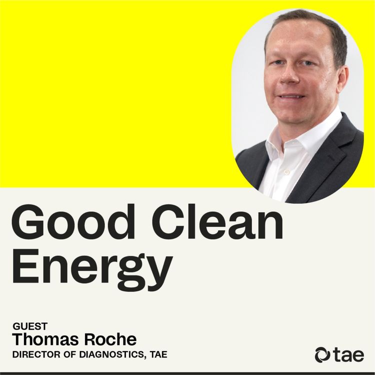 cover art for TAE fusion machine’s breakthrough design, with Director of Diagnostics Thomas Roche