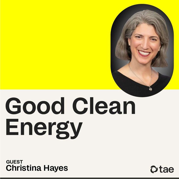 cover art for How can we modernize America's power grid? Featuring Christina Hayes