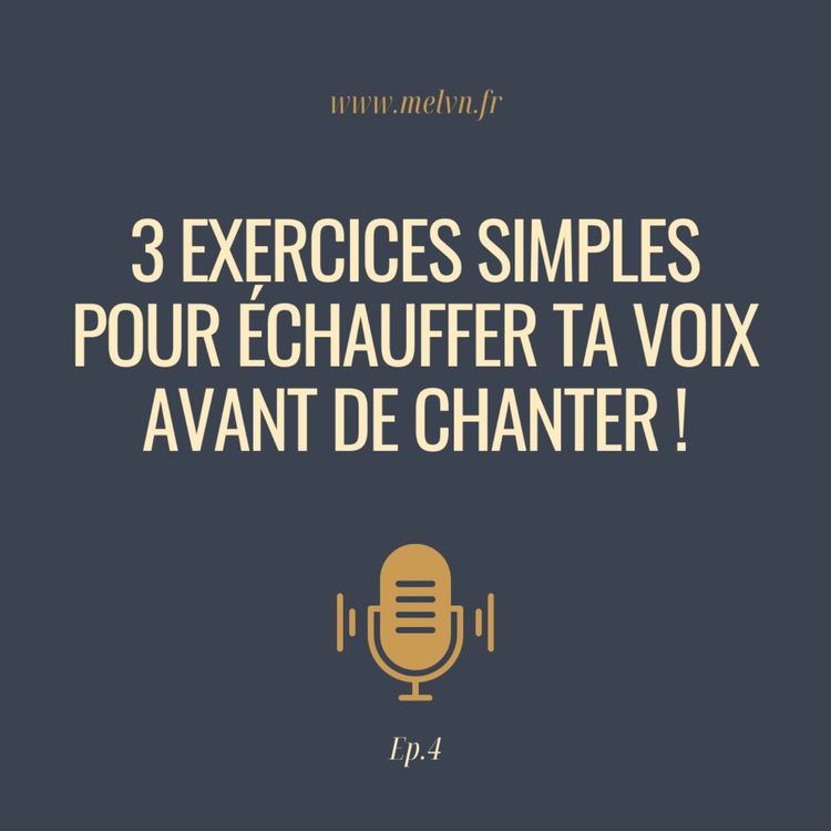 cover art for Échauffement vocal : 3 exercices rapides pour te préparer à chanter !