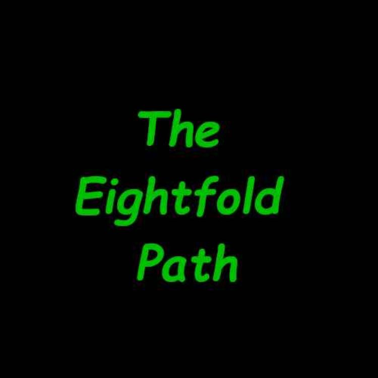 cover art for The Eightfold Path "by Pinge" or Pinge talking about buddhism