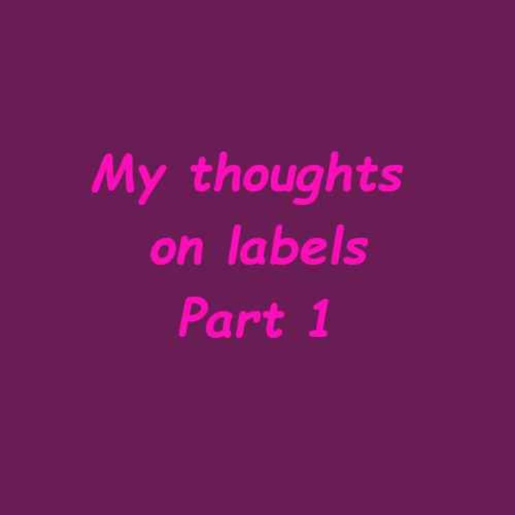 cover art for Talking about labels part 1
