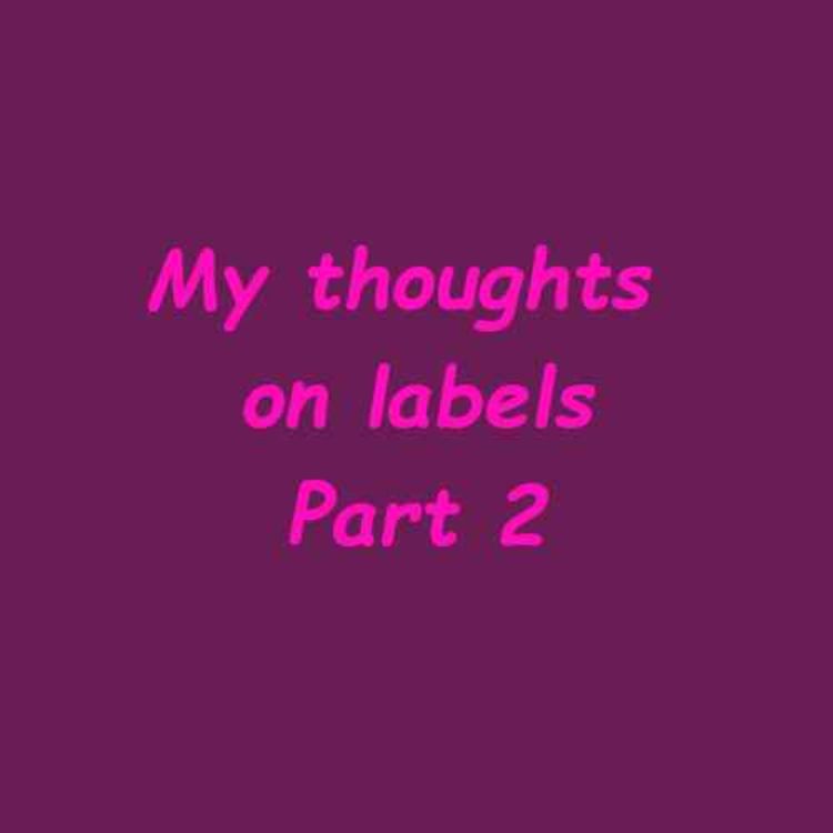 cover art for Talking about labels part 2