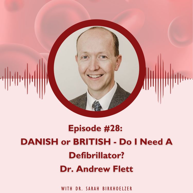 cover art for Episode #28: DANISH or BRITISH - Do I Need A Defibrillator?