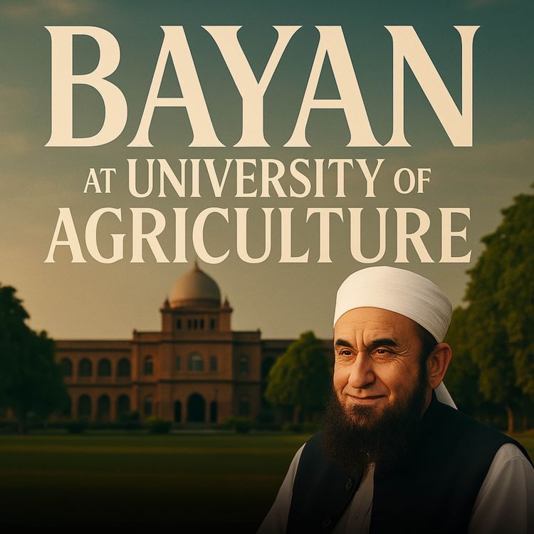cover art for Full Bayan at University of Agriculture | Maulana Tariq Jamil