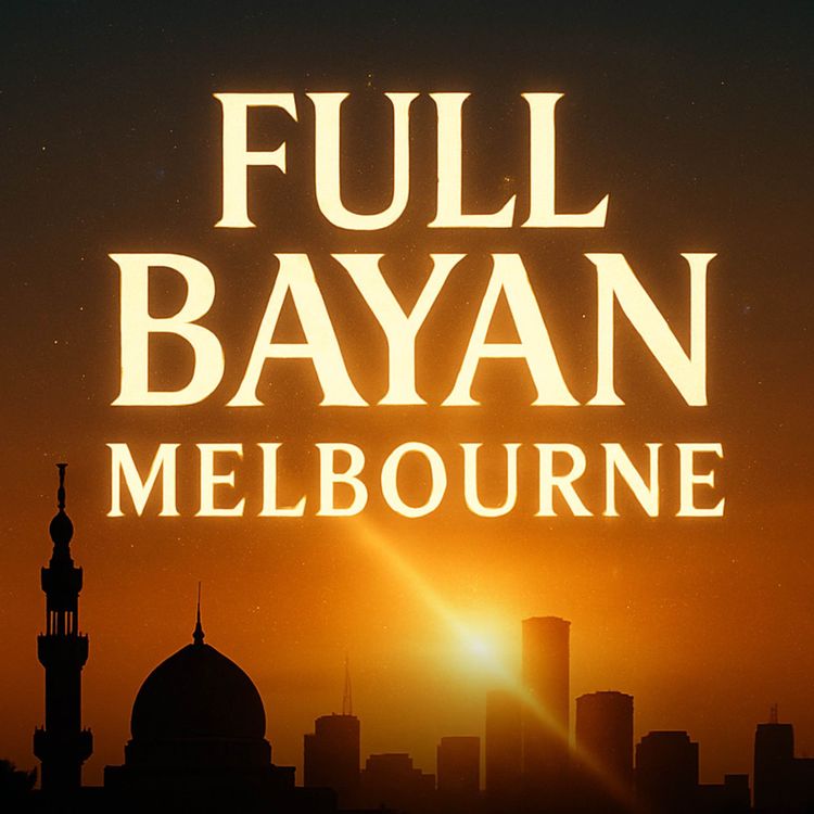 cover art for Full Bayan - Malbourne | Molana Tariq Jameel