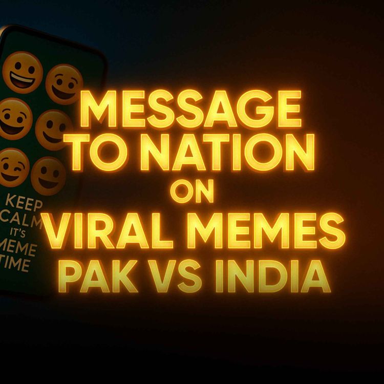 cover art for  Message To Nation on Viral Memes on Pak-Indo Escalation | Maulana Tariq Jamil