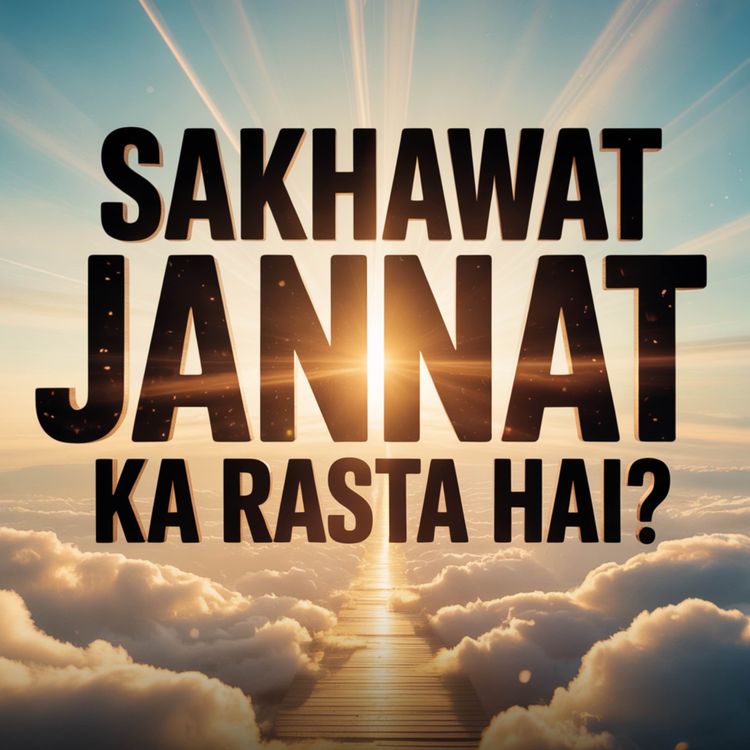 cover art for Sakhawat Jannat Ka Rasta Hai? | Maulana Tariq Jamil