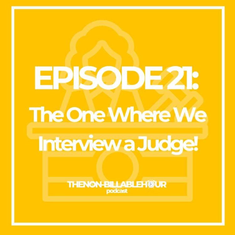 cover art for The One Where We Interview a Judge!