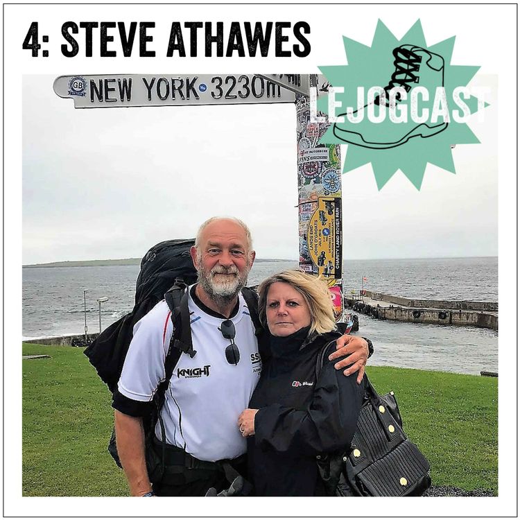 cover art for Steve Athawes' LEJOG