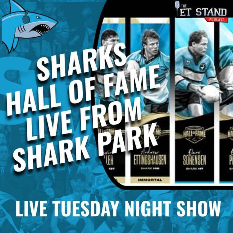 cover art for Cronulla Sharks Hall of Fame + Boldo's Tiers + AI Dream Sharks Match