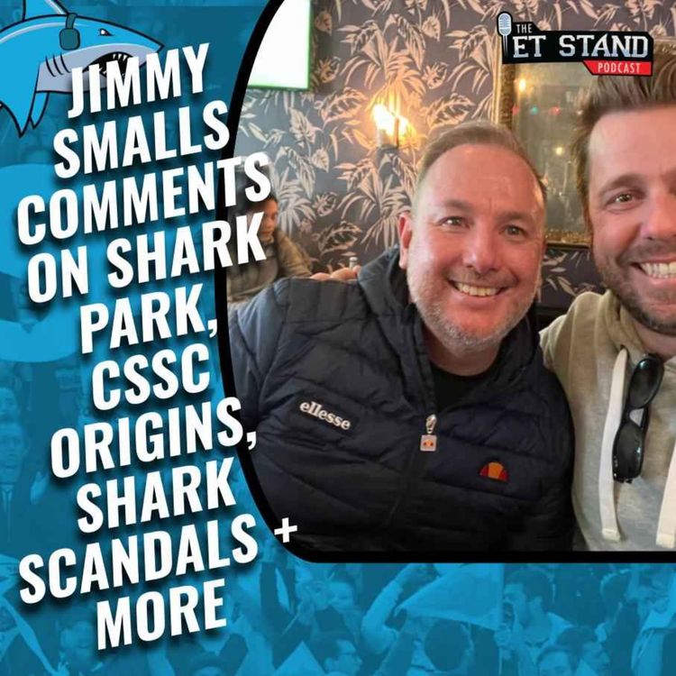 cover art for Sharks Superfan Jimmy Smallhands Joins Us from New York!