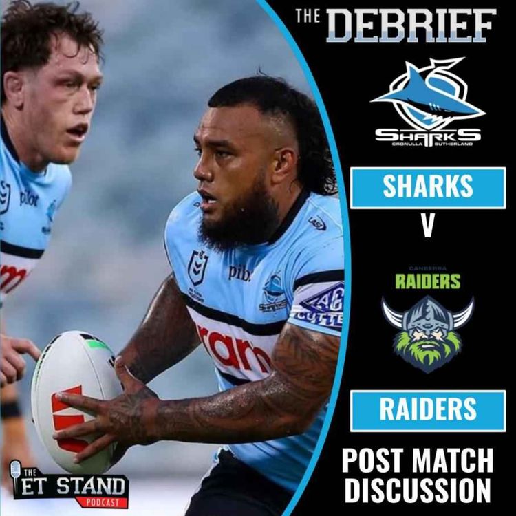 cover art for Raiders Last Minute Heartbreak | Sharks vs Raiders Review