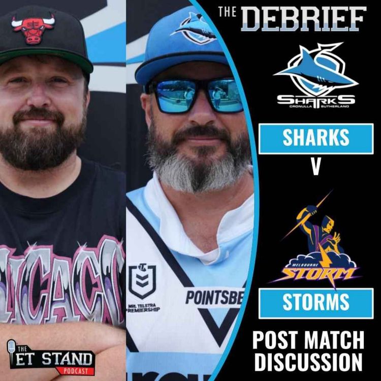 cover art for DEBRIEF | Sharks vs Storm