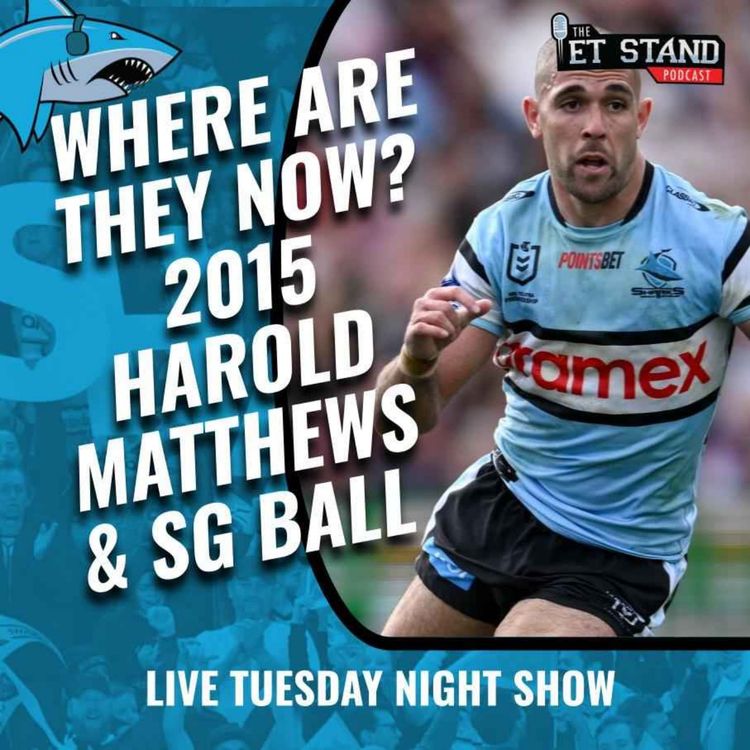 cover art for Where are they now? Sharks 2015 Harold matthews and SG Ball Championship Teams