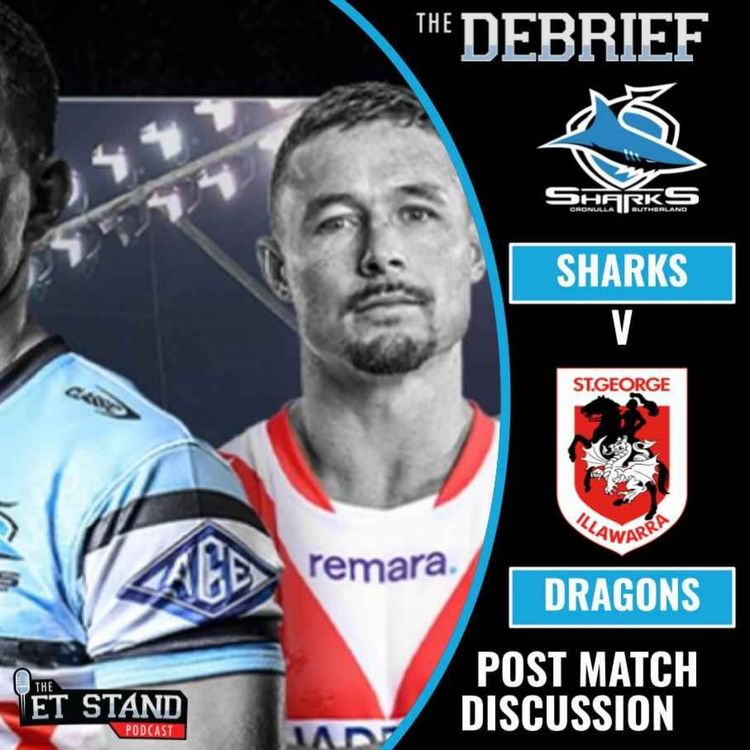 cover art for DEBRIEF | Sharks vs Dragon Rd #15 2025 