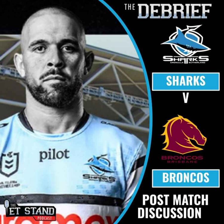 cover art for Sharks vs Broncos DEBRIEF
