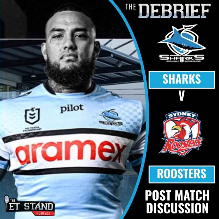 cover art for DEBRIEF | Sharks vs Roosters