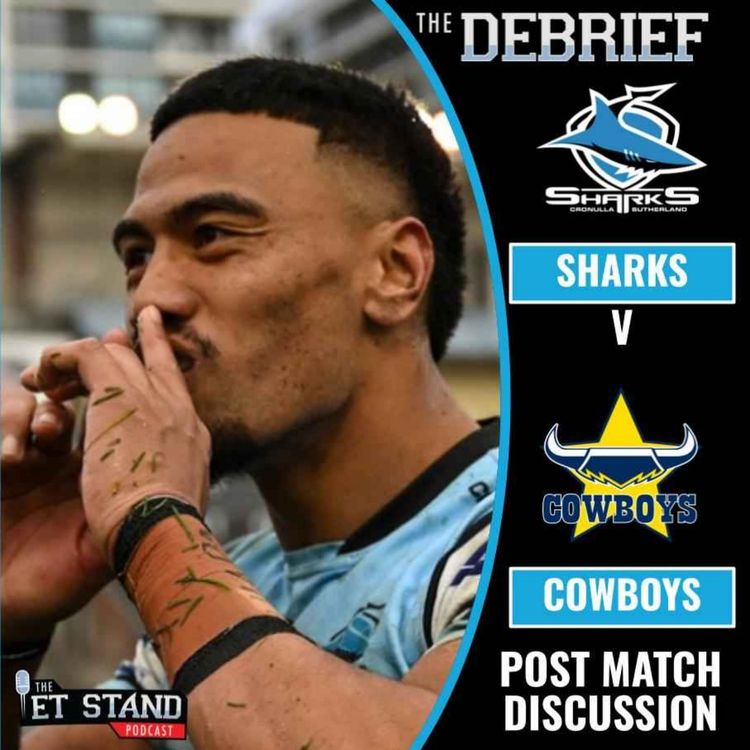 cover art for DEBRIEF | Cronulla Sharks vs North Queensland Cowboys