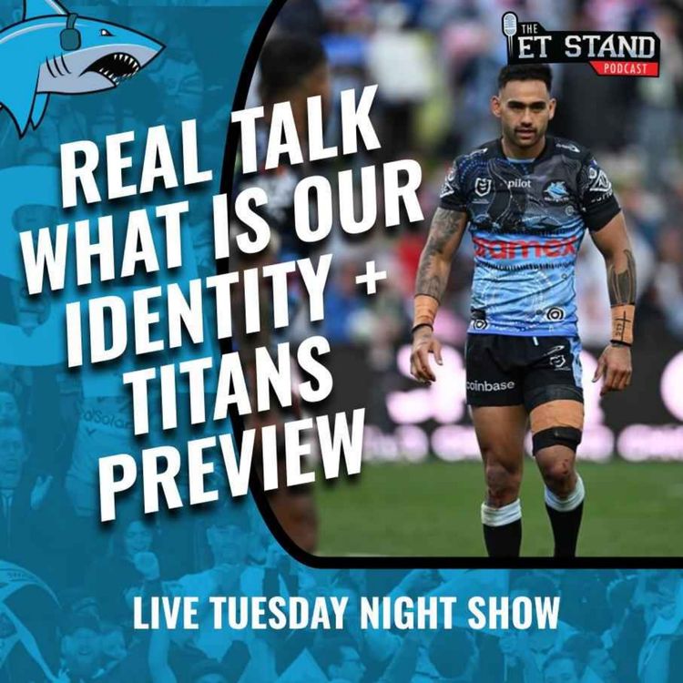 cover art for Real Talk on the Sharks & Titans Preview