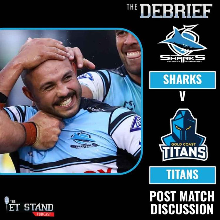 cover art for DEBRIEF | Sharks vs Titans | Round #1 2026