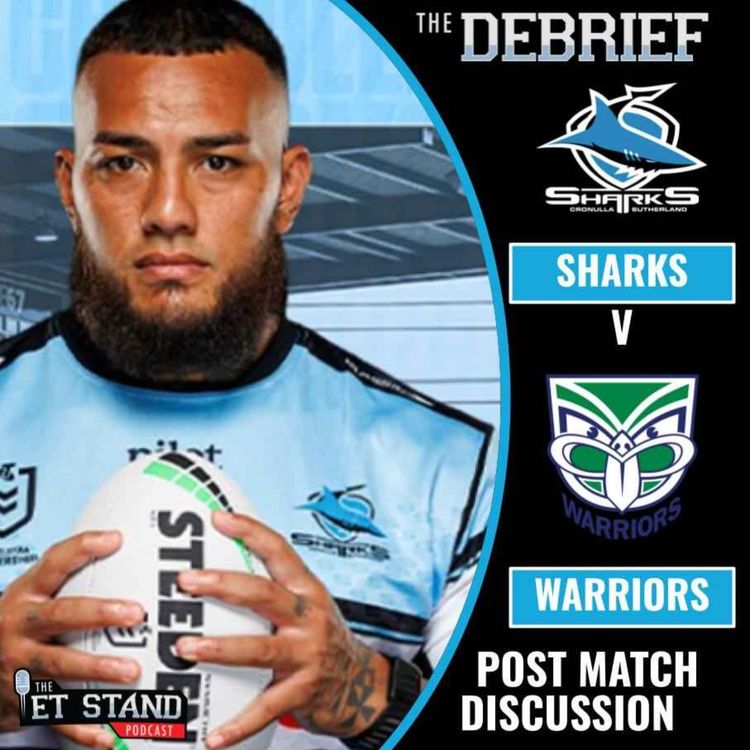 cover art for DEBRIEF | Sharks Outclass Warriors