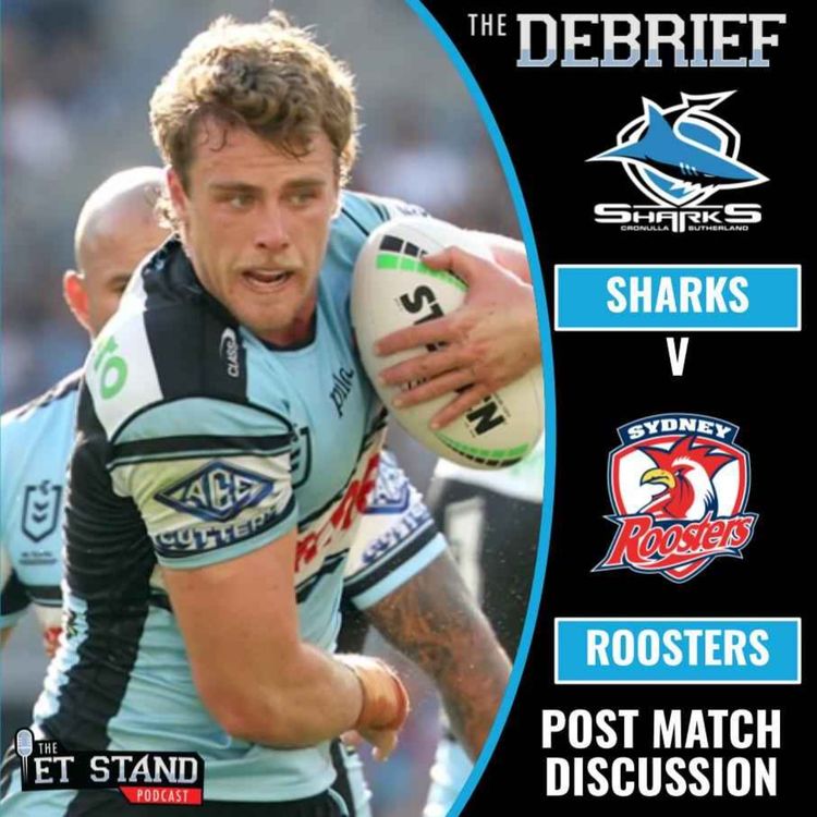 cover art for DEBRIEF | Sharks vs Roosters